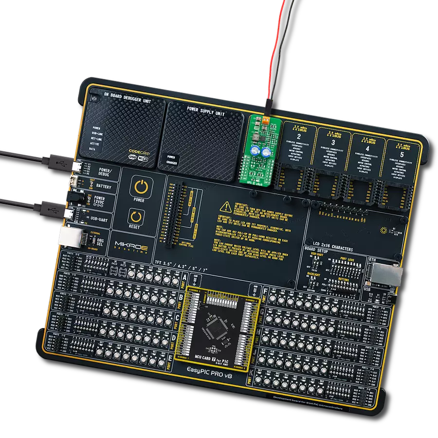 UPS 3 Click with EasyPIC PRO v8