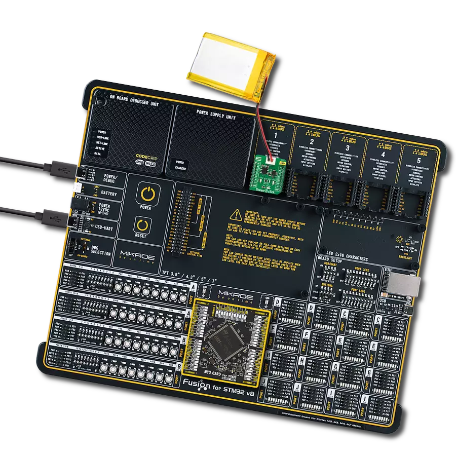 Charger 3 Click with Fusion for STM32 v8