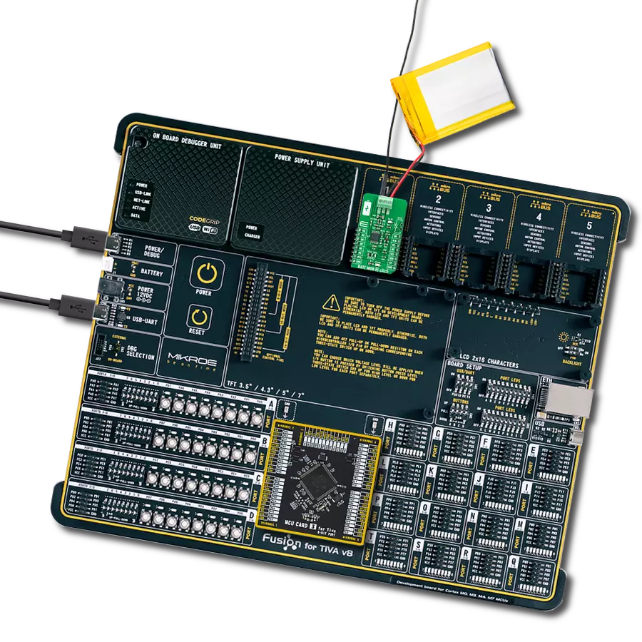 BATT-MON 3 Click with Fusion for Tiva v8
