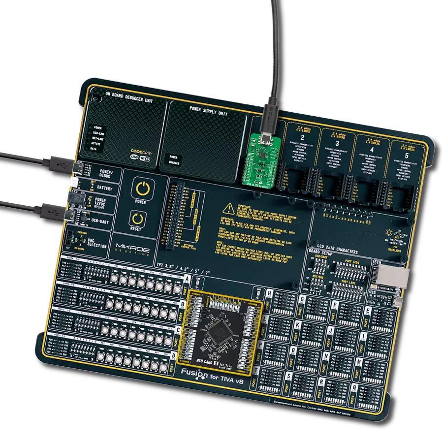 USB to I2C 2 Click with Fusion for Tiva v8