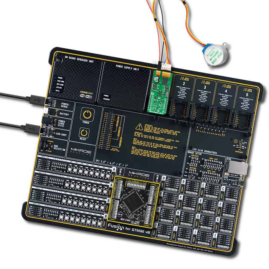 Multi Stepper Click - TB62262 with Fusion for STM32 v8