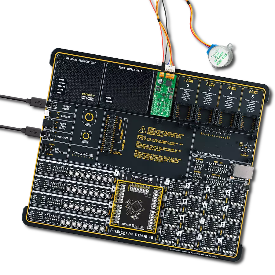 Multi Stepper Click - TB62262 with Fusion for STM32 v8