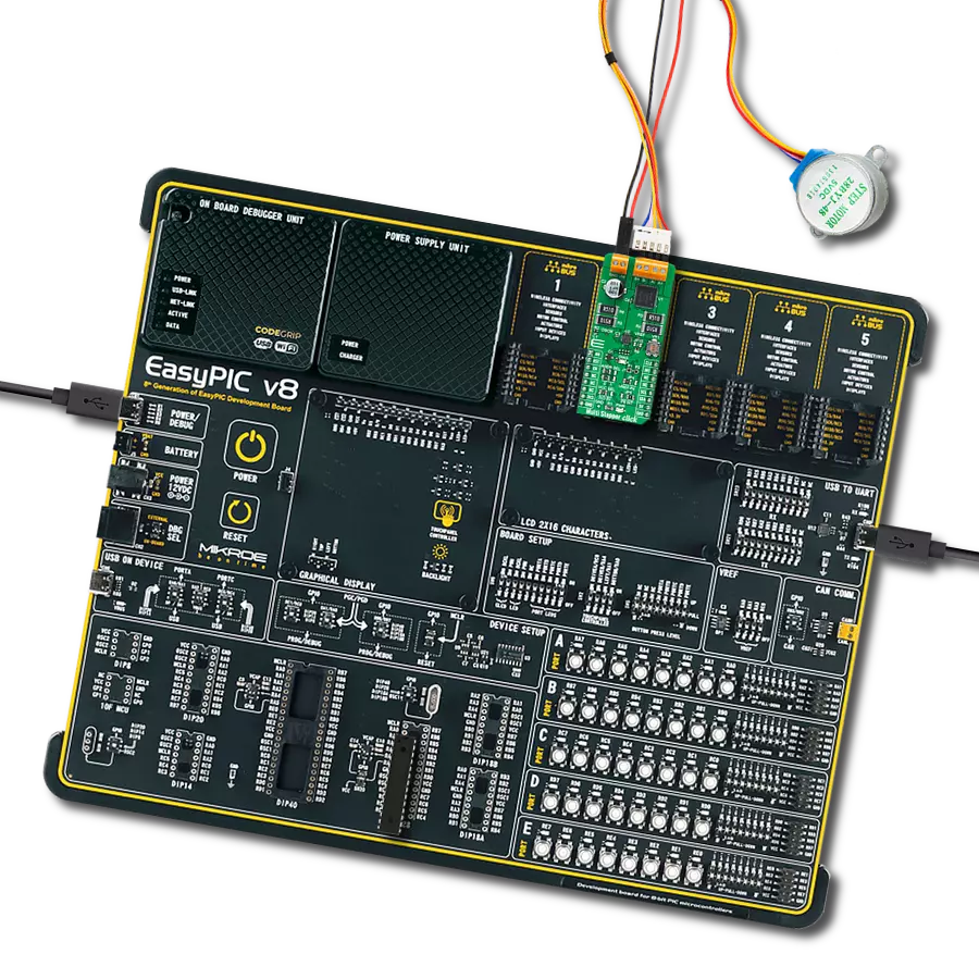 Multi Stepper Click - TB67S261 with EasyPIC v8