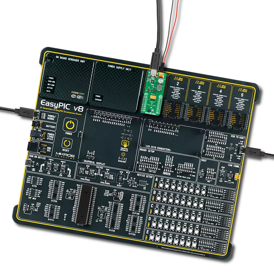 Buck 19 Click with EasyPIC v8
