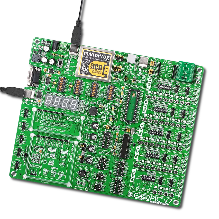 Thermo 28 Click with EasyPIC v7
