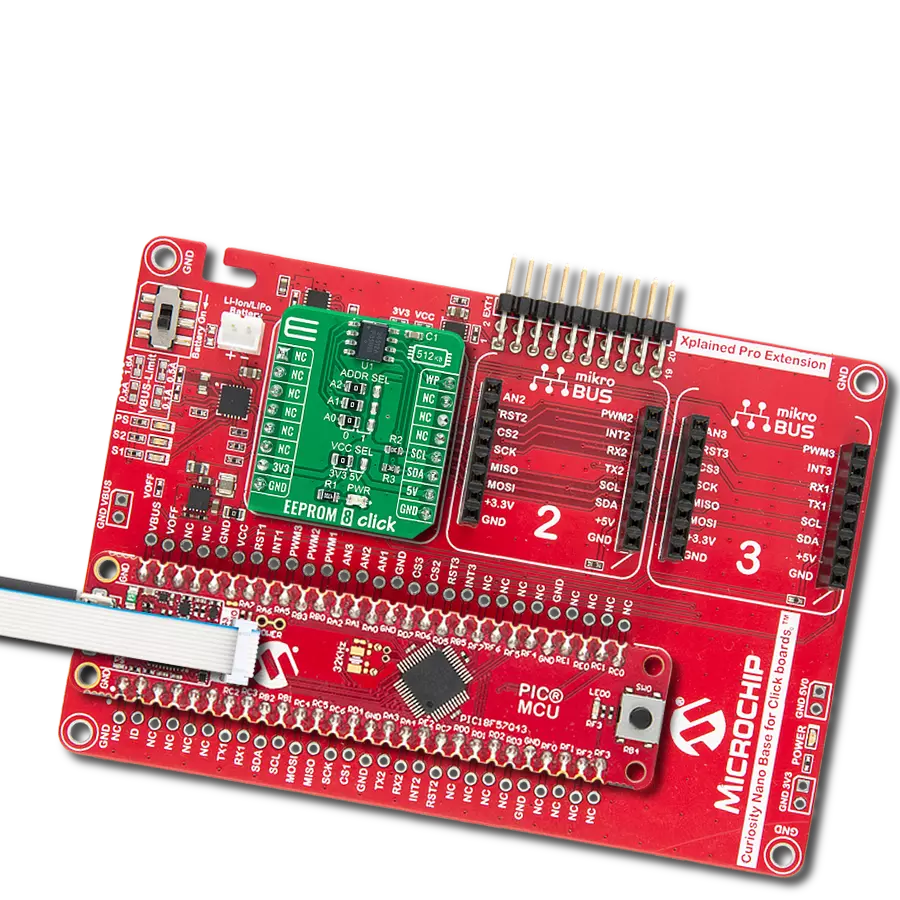 使用 CAV24C512 和 PIC18F57Q43 实现安全数据存储
