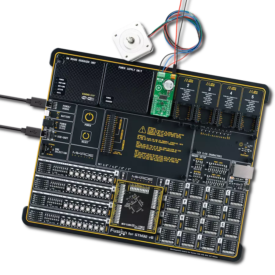 Brushless 20 Click with Fusion for STM32 v8