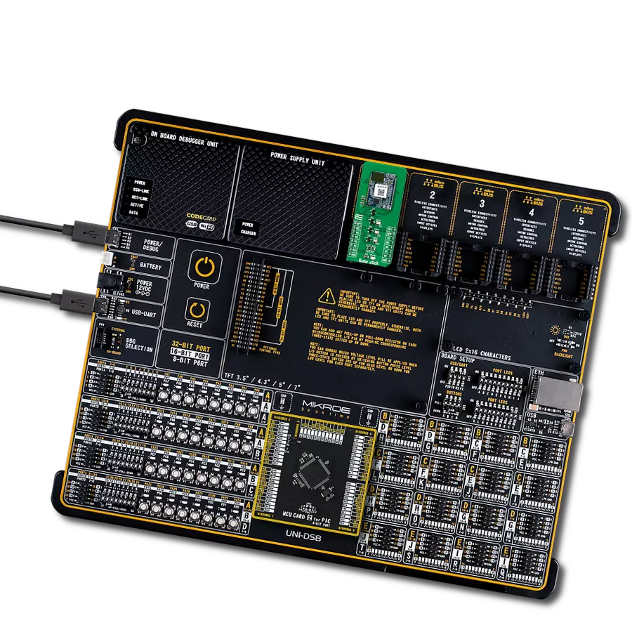 Radar Click with UNI-DS v8