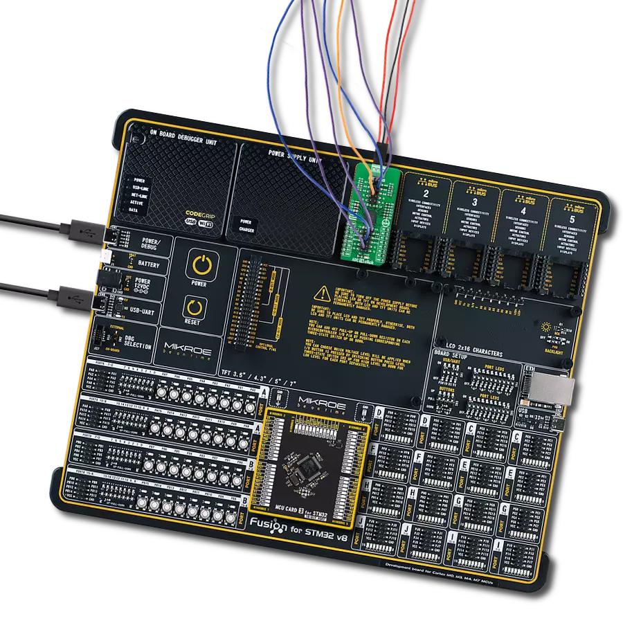 ADC 18 Click with Fusion for STM32 v8