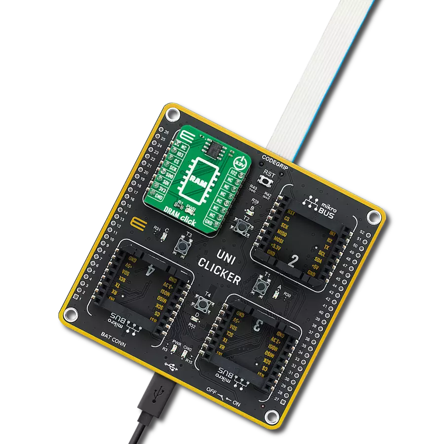 DRAM Click with UNI Clicker