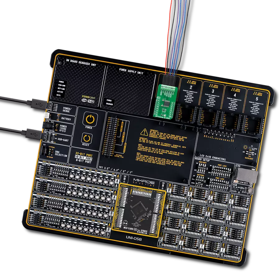 SPI Isolator 6 Click with UNI-DS v8