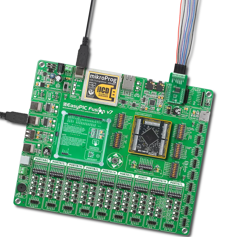 SPI Isolator 6 Click with EasyPIC Fusion v7