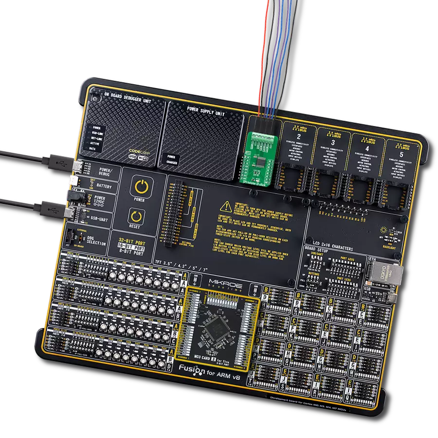 SPI Isolator 6 Click with Fusion for ARM v8