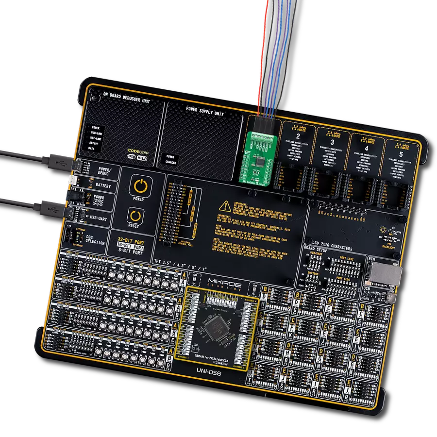 SPI Isolator 6 Click with UNI-DS v8