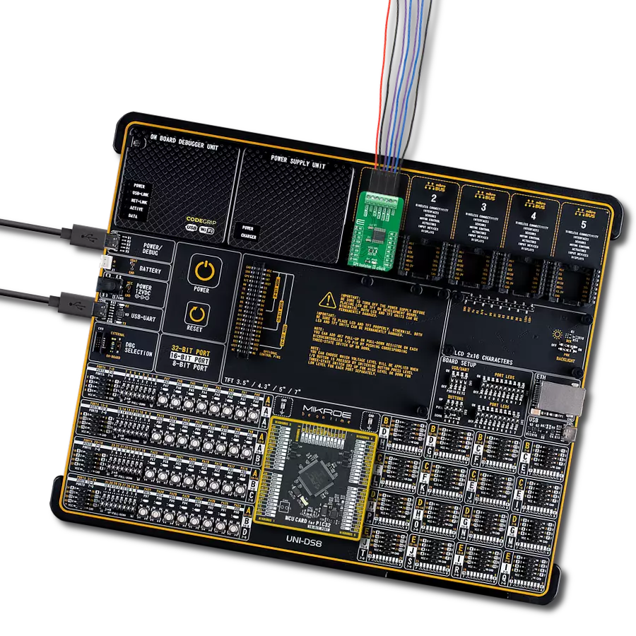 SPI Isolator 6 Click with UNI-DS v8