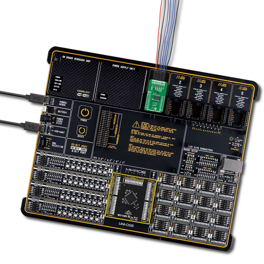 SPI Isolator 6 Click with UNI-DS v8