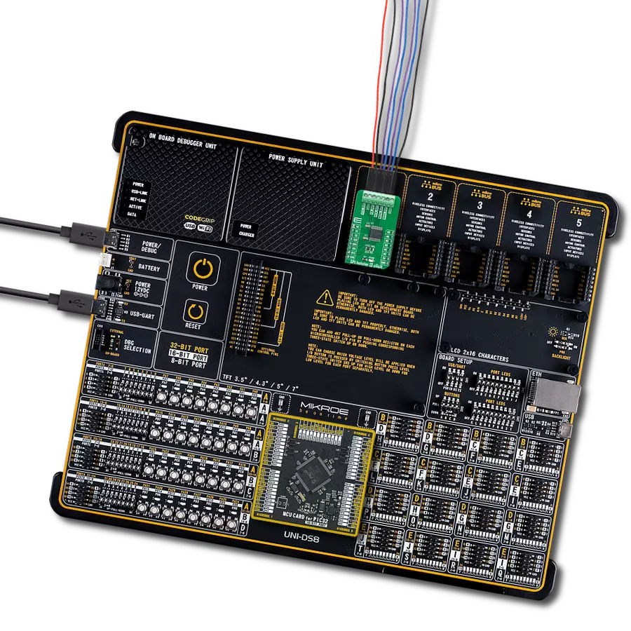 SPI Isolator 6 Click with UNI-DS v8