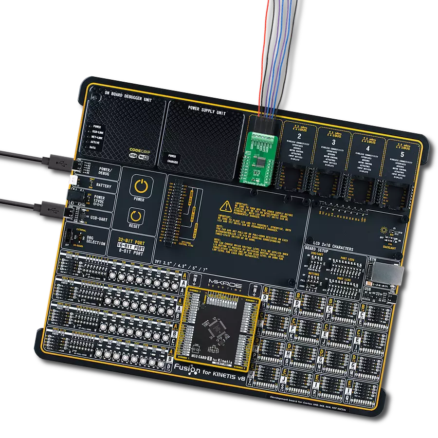 SPI Isolator 6 Click with Fusion for Kinetis v8