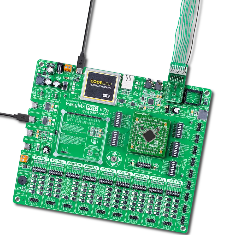 Analog MUX 4 Click with EasyMx PRO v7a for STM32