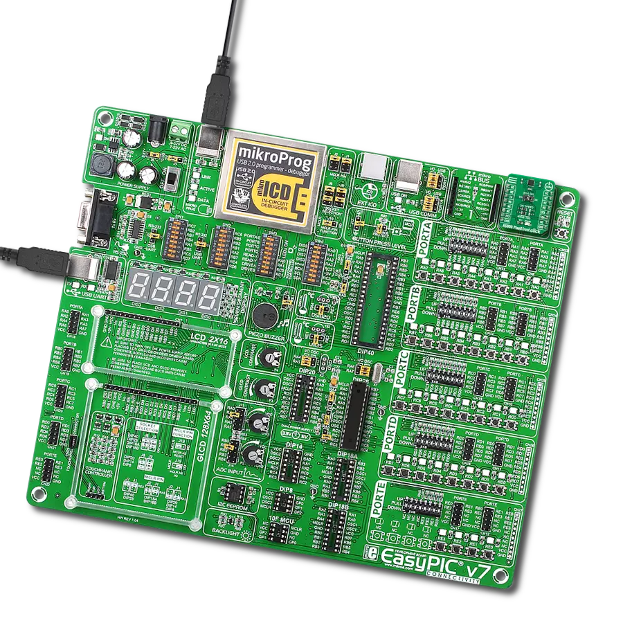 A5000 Plug&Trust Click with EasyPIC v7