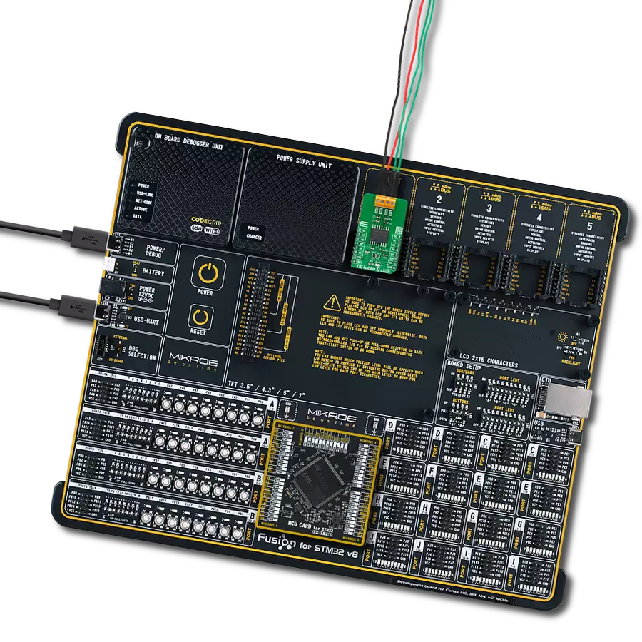 I2C Isolator 4 Click with Fusion for STM32 v8
