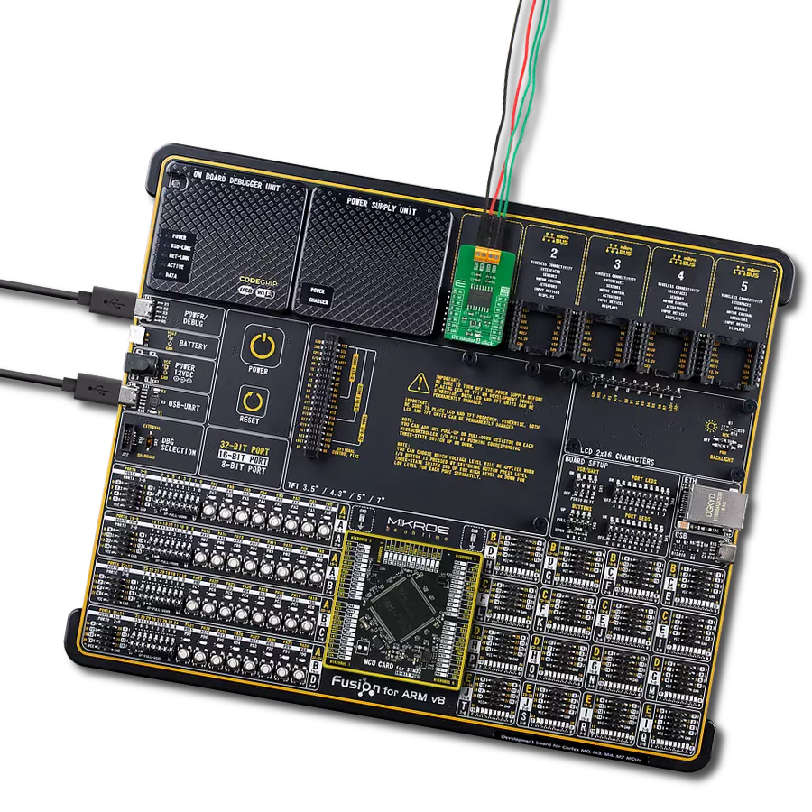 I2C Isolator 4 Click with Fusion for ARM v8