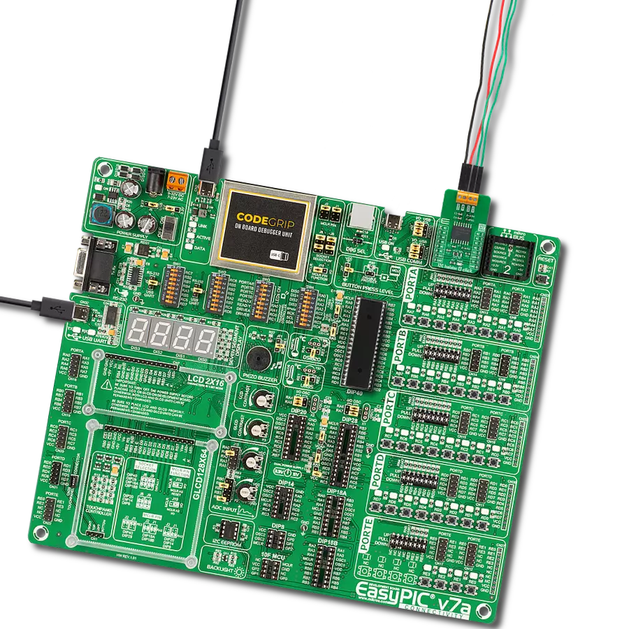 I2C Isolator 4 Click with EasyPIC v7a