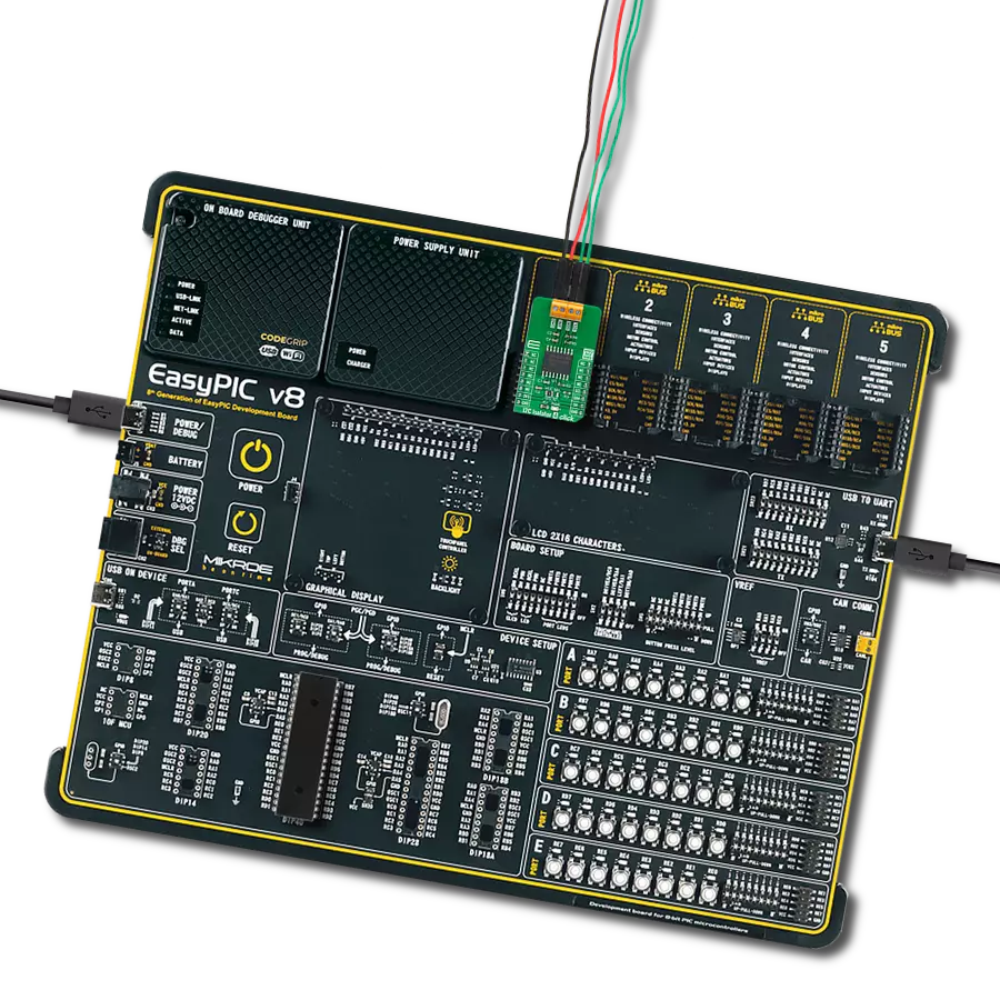 I2C Isolator 4 Click with EasyPIC v8