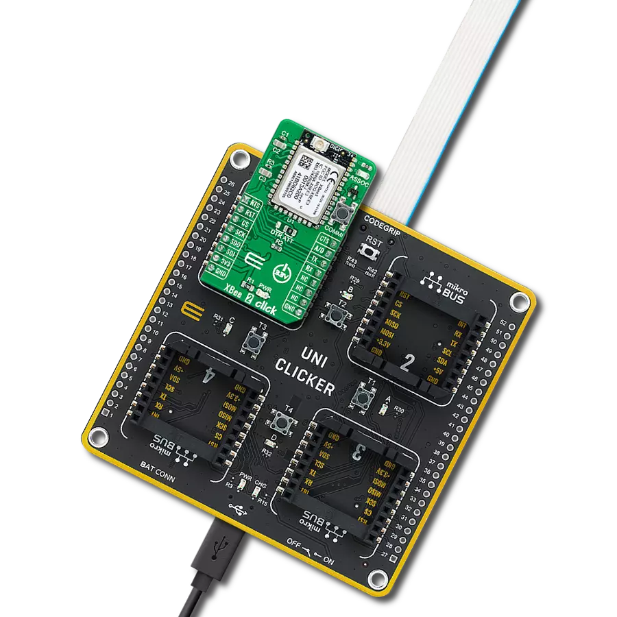 XBee 2 Click with UNI Clicker