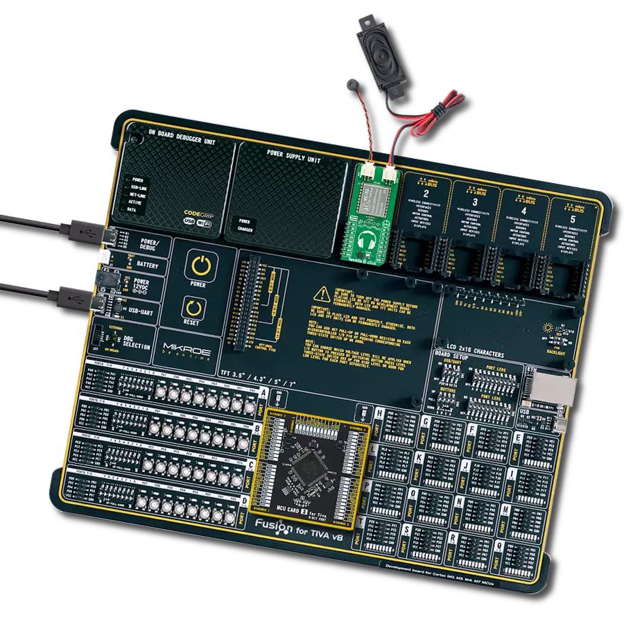 SpeakUp 3 Click with Fusion for Tiva v8