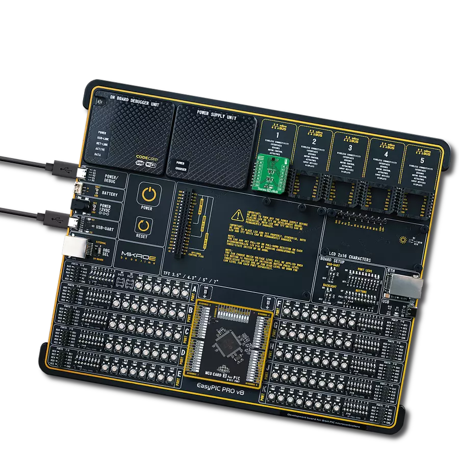 Thermo 26 Click with EasyPIC PRO v8