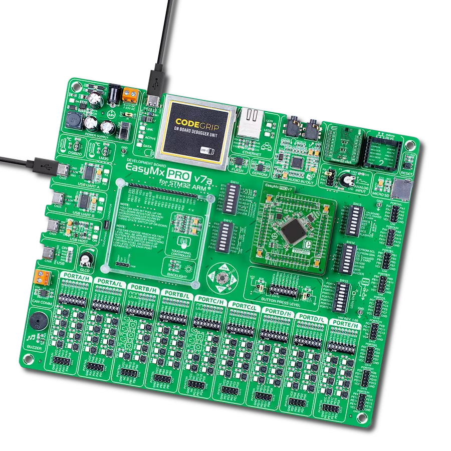 Thermo 26 Click with EasyMx PRO v7a for STM32
