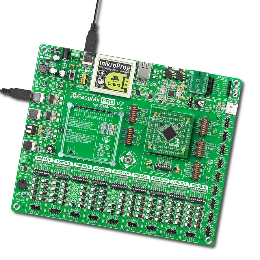 Thermo 26 Click with EasyMx PRO v7 for STM32