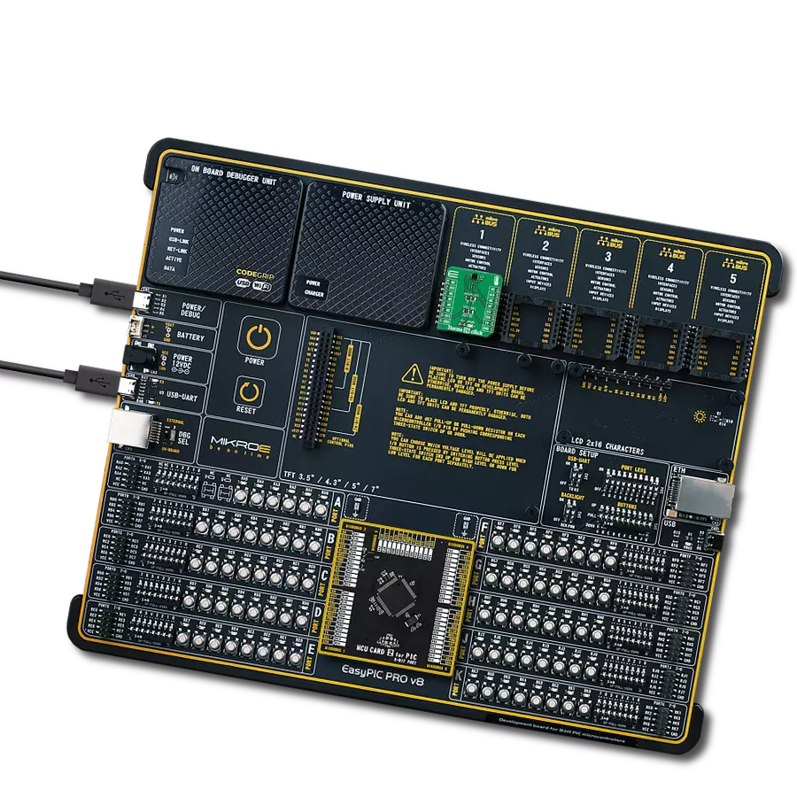 Thermo 26 Click with EasyPIC PRO v8