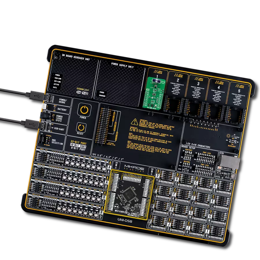 RTC 19 Click with UNI-DS v8