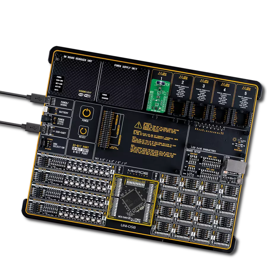 RTC 19 Click with UNI-DS v8