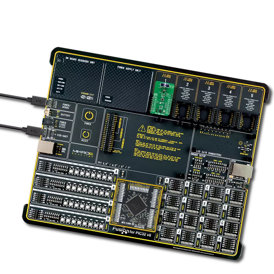 RTC 19 Click with Fusion for PIC32 v8