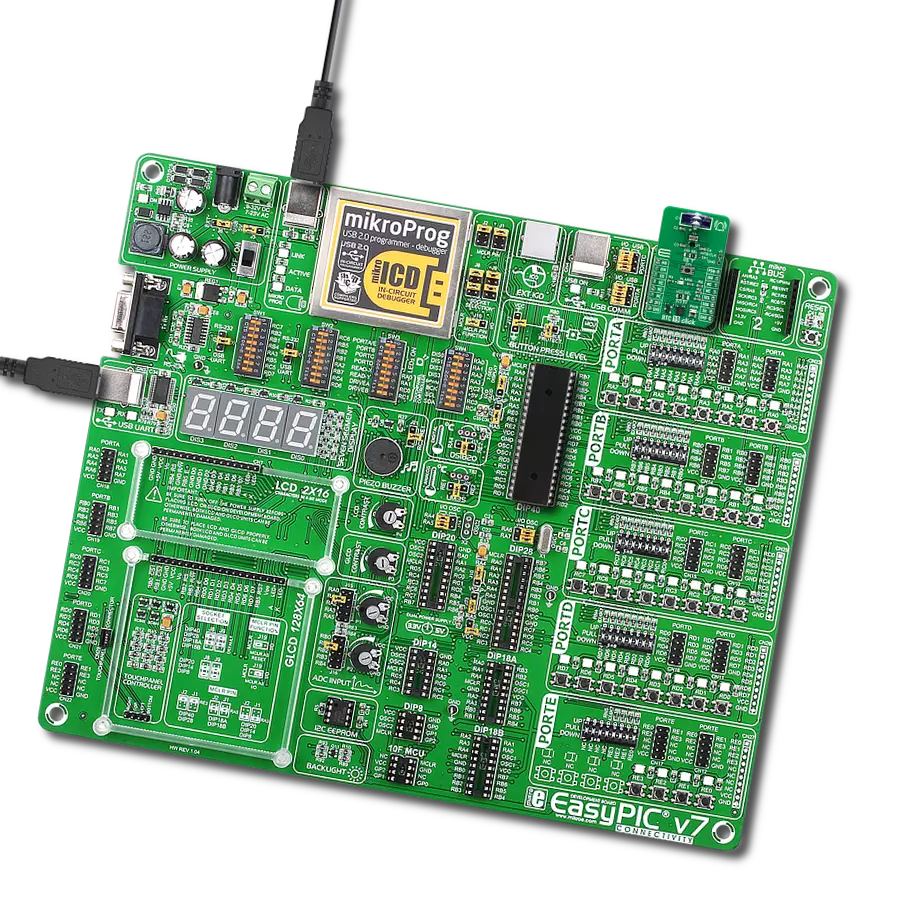 RTC 19 Click with EasyPIC v7