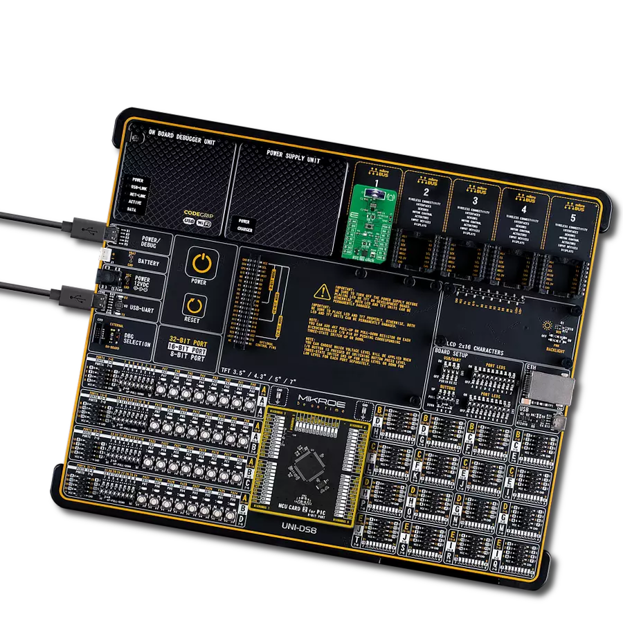 RTC 19 Click with UNI-DS v8