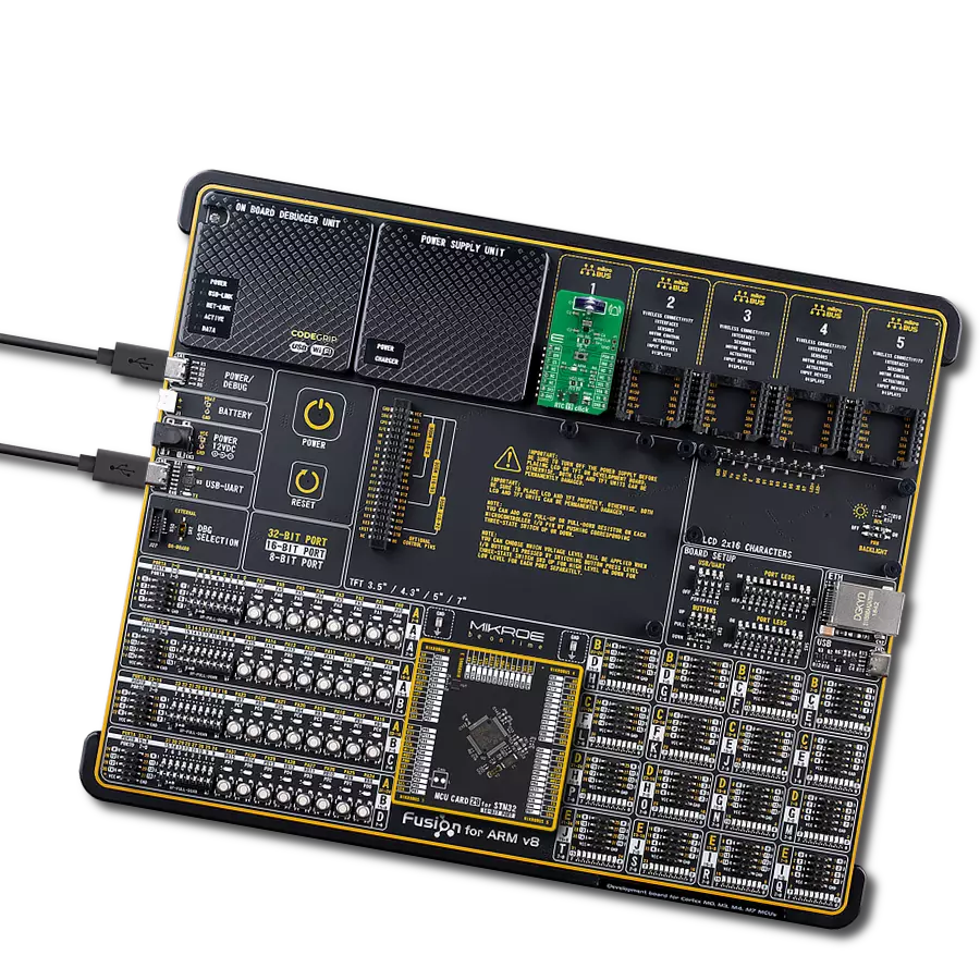 RTC 19 Click with Fusion for ARM v8