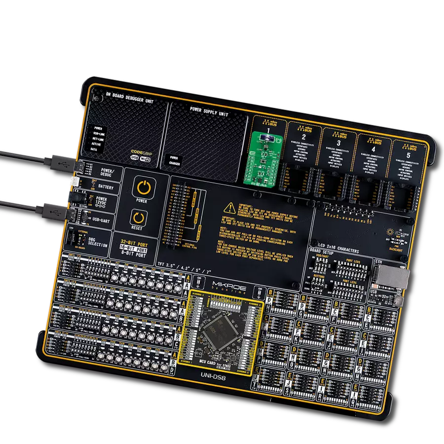 RTC 19 Click with UNI-DS v8
