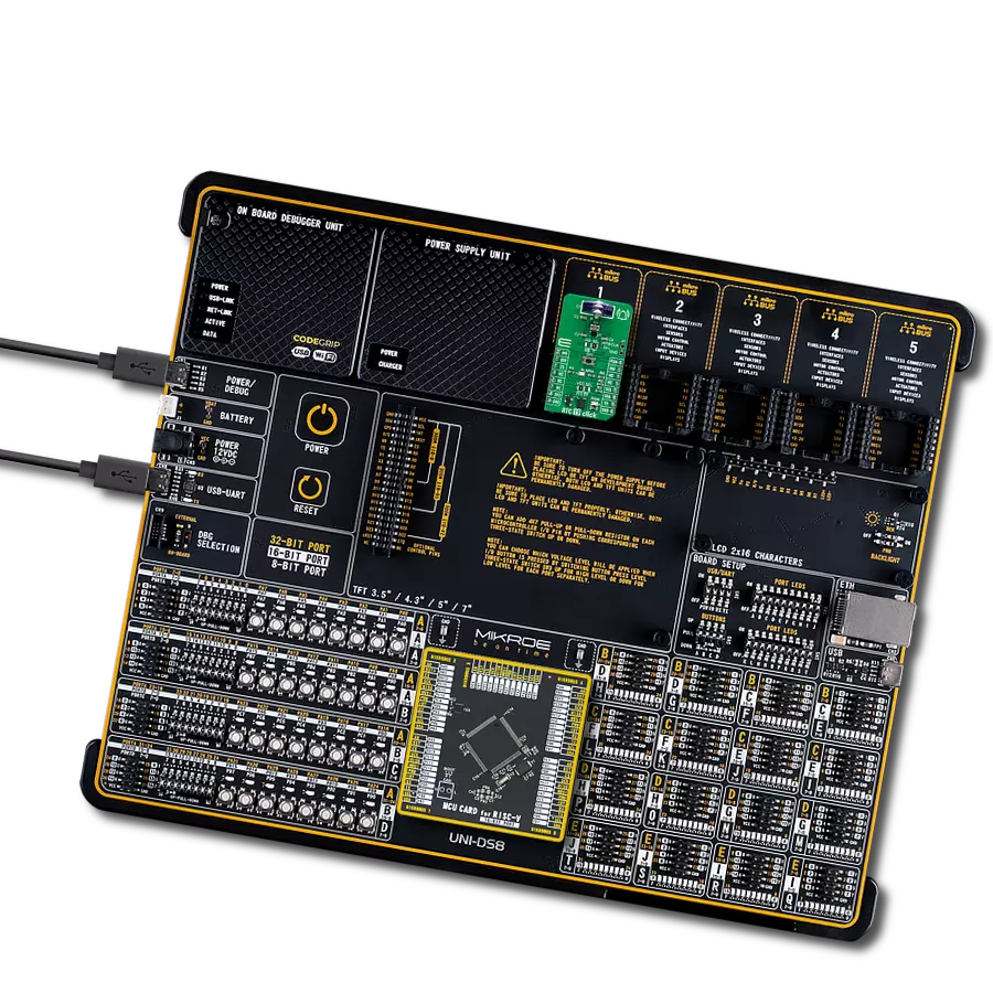 RTC 19 Click with UNI-DS v8