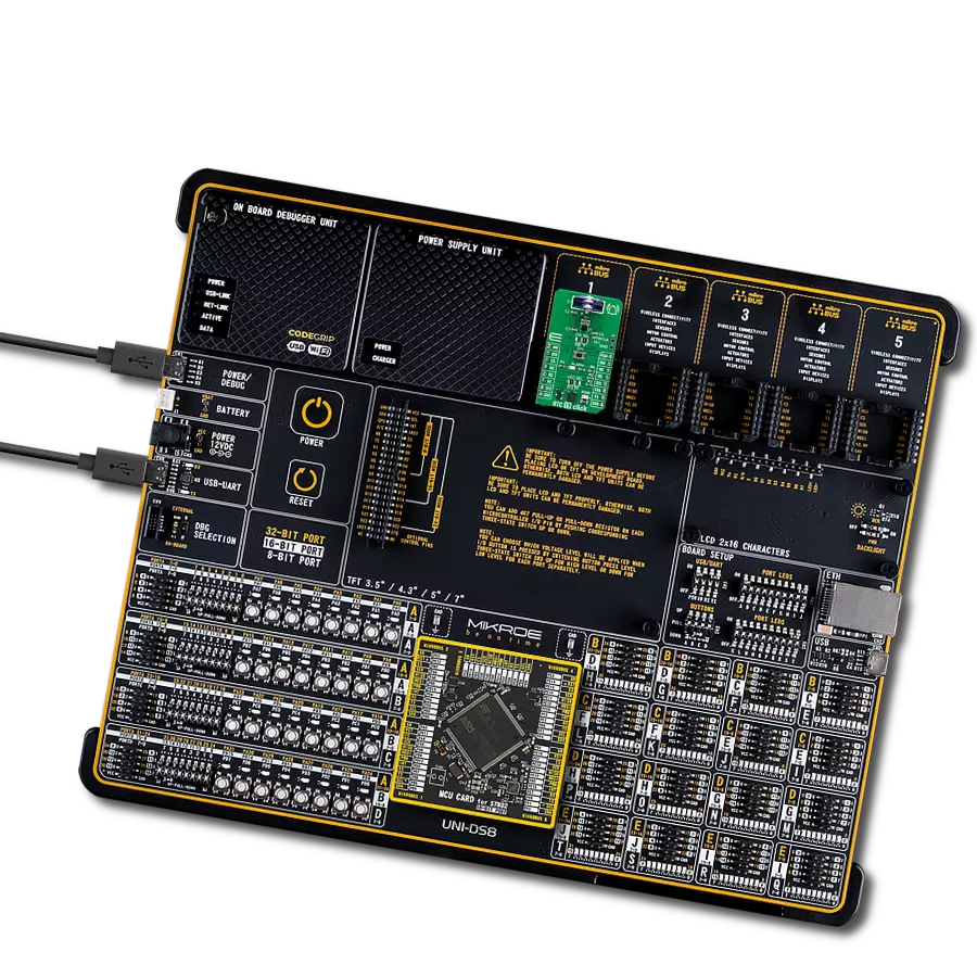 RTC 19 Click with UNI-DS v8