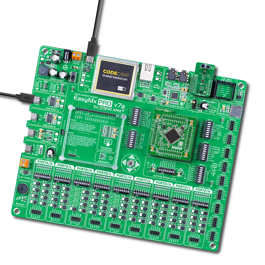 RTC 19 Click with EasyMx PRO v7a for STM32