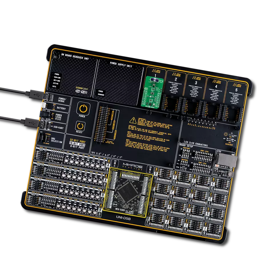 RTC 19 Click with UNI-DS v8