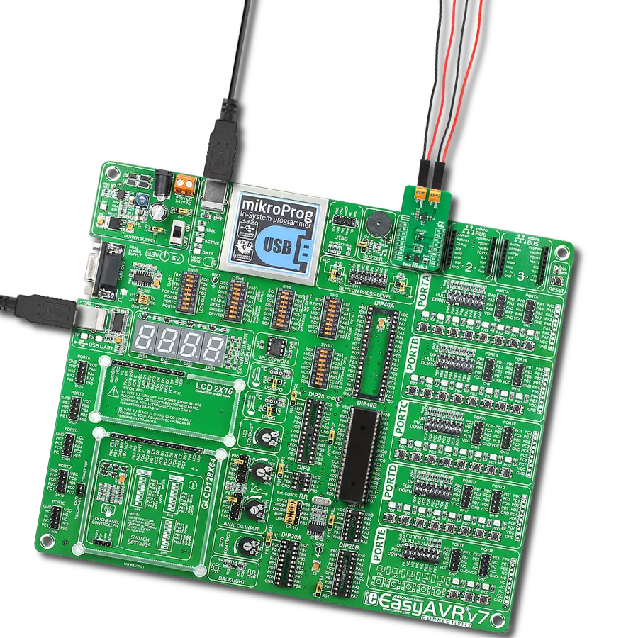 Buck 22 Click with EasyAVR v7