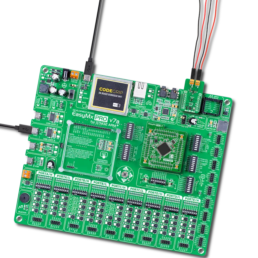 Buck 22 Click with EasyMx PRO v7a for STM32