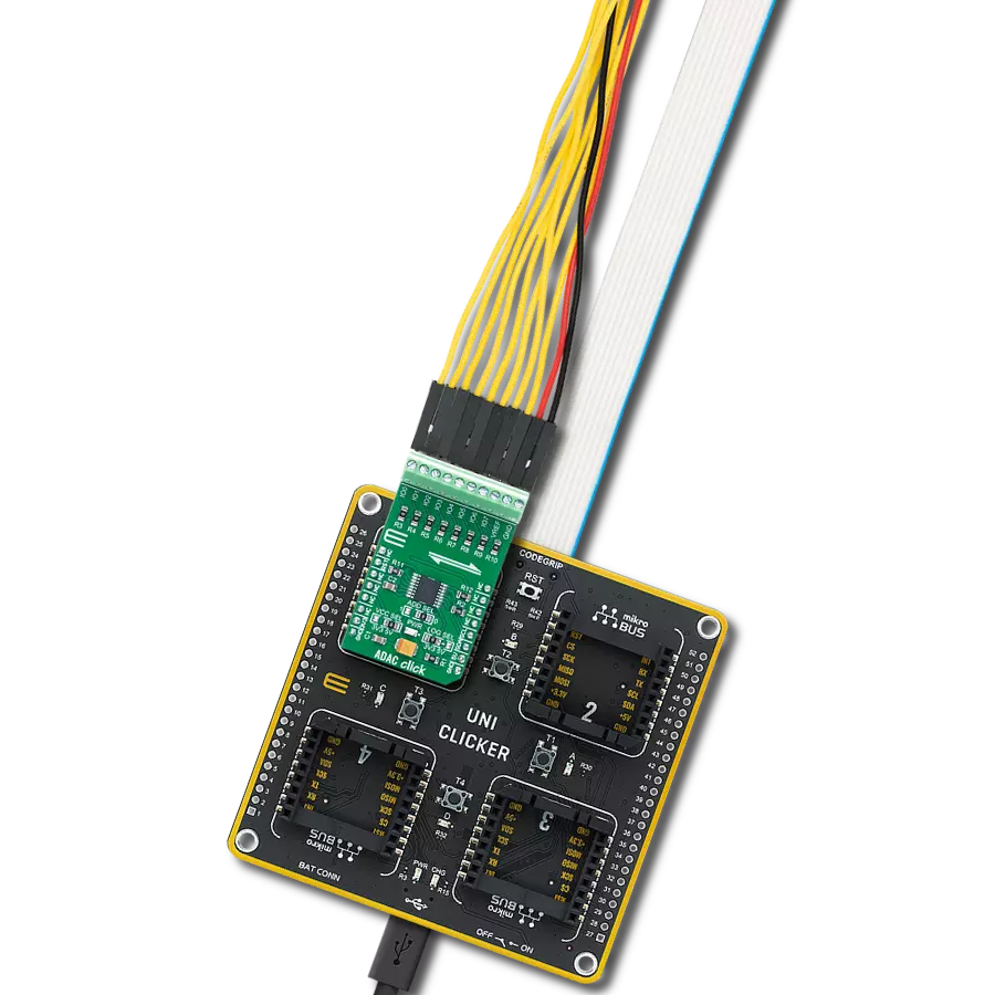 ADAC Click with UNI Clicker