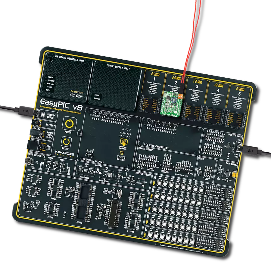 4-20 mA R Click with EasyPIC v8