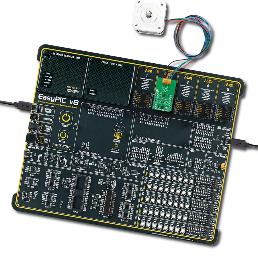 Brushless 24 Click with EasyPIC v8